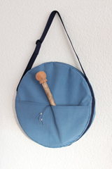 Bild Trommeltasche blau